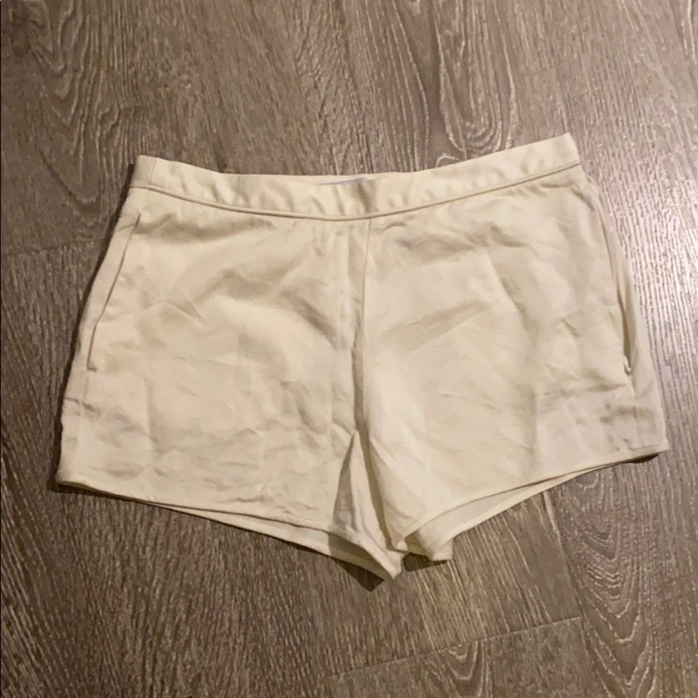 Silk satin shorts